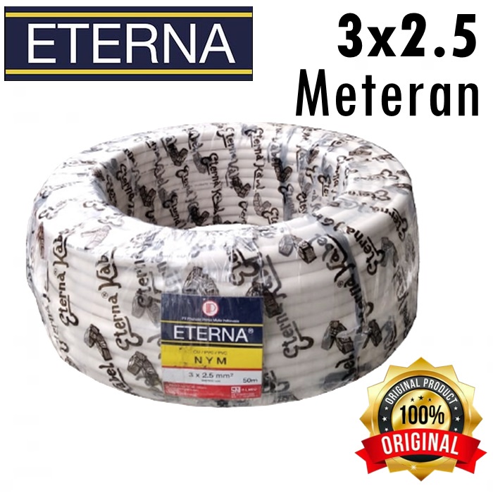 kabel eterna 3 x 2,5 / meter